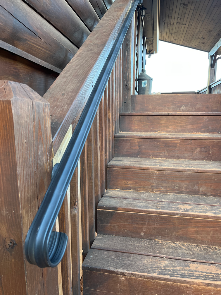 A simple hand rail