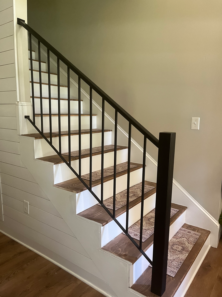 A modern hand rail